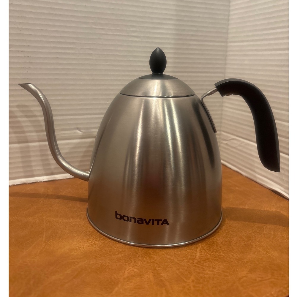 Bonavita BV3825ST Gooseneck Kettle 1.0L Brushed Stainless Steel Stovetop Kettle